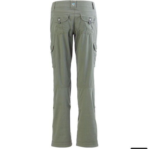 Kuhl SPLASH ROLL-UP PANT - olive green cargo hiking pants - Picture 4 of 12